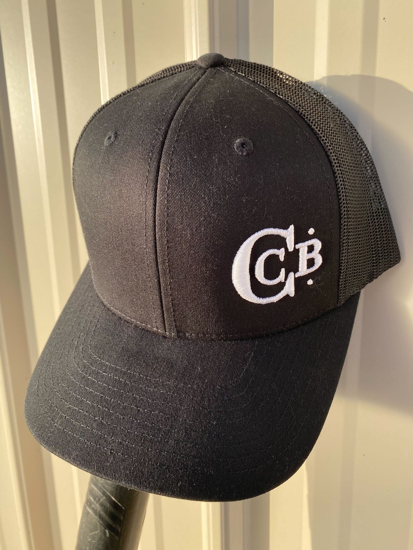 Black Monogram Cap