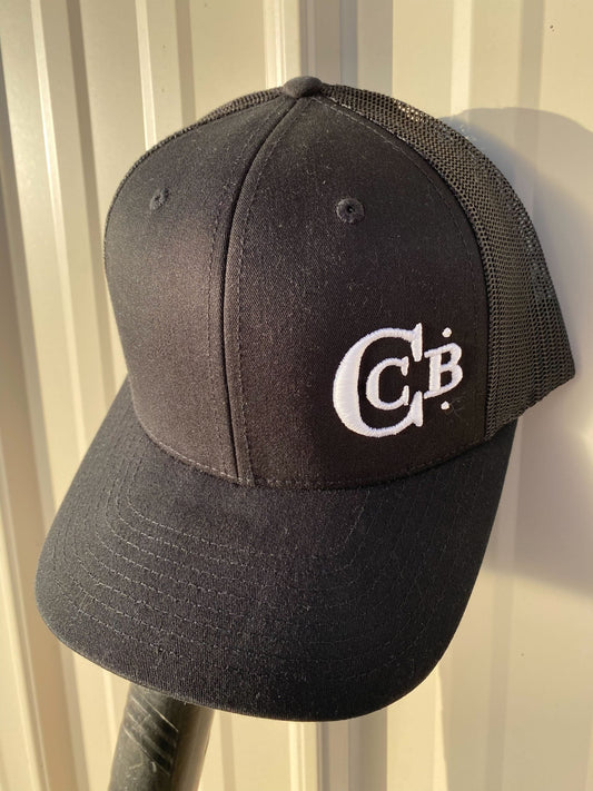 Black Monogram Cap