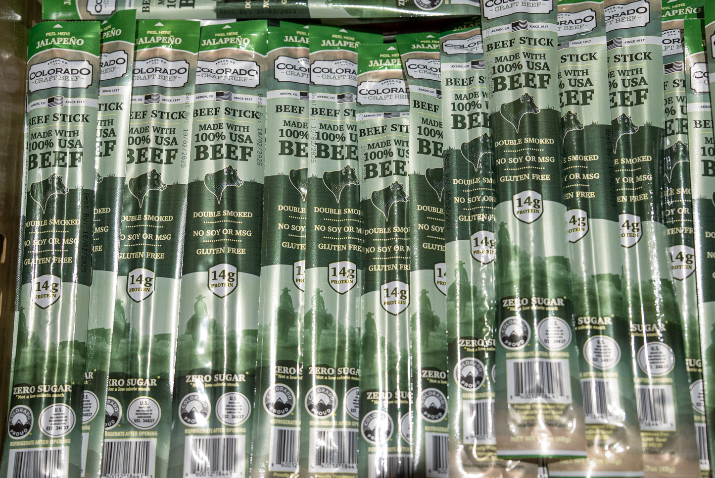 Beef Sticks 50ct. Carnivore Snack Box - 100% Beef