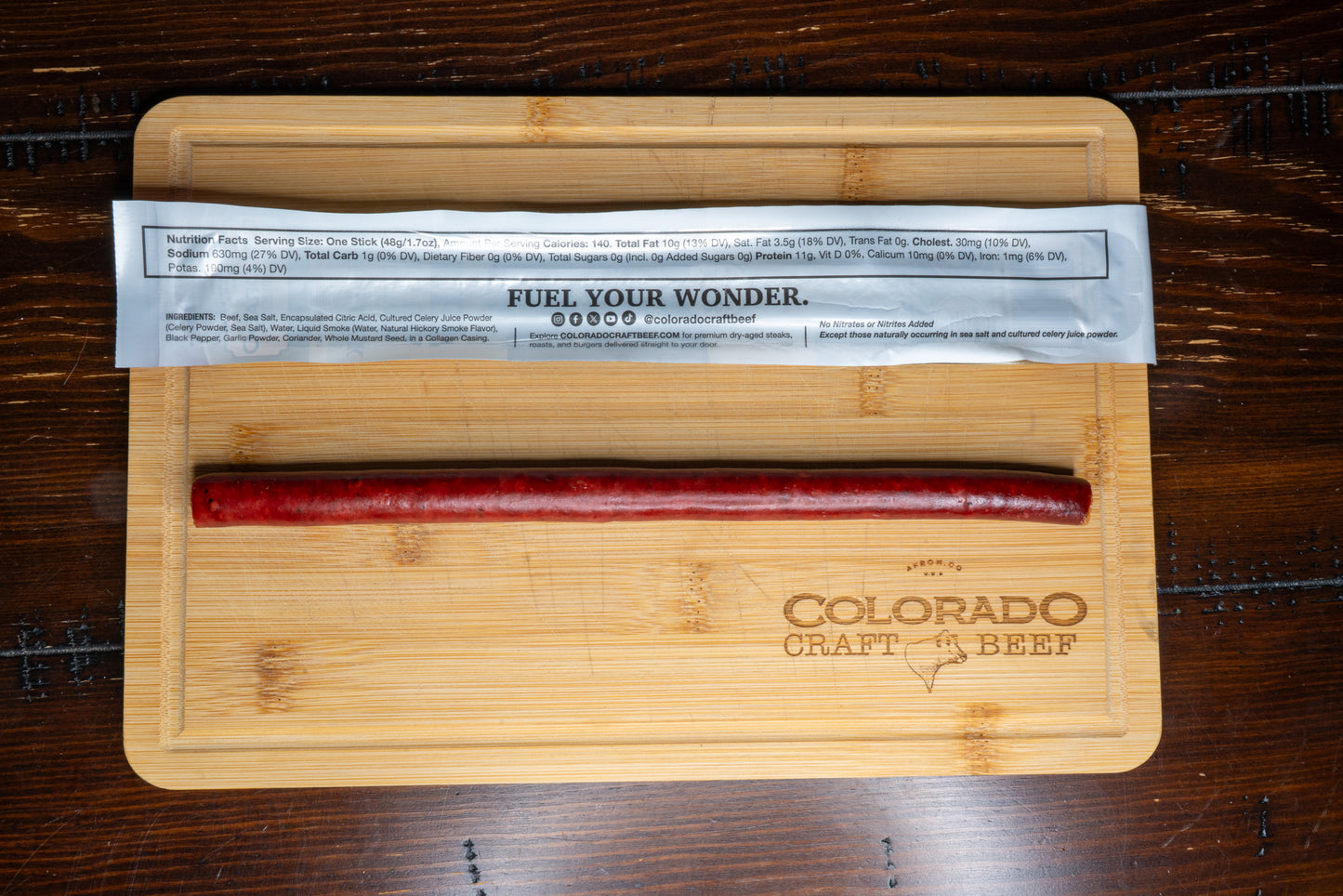 Beef Sticks 50ct. Carnivore Snack Box - 100% Beef