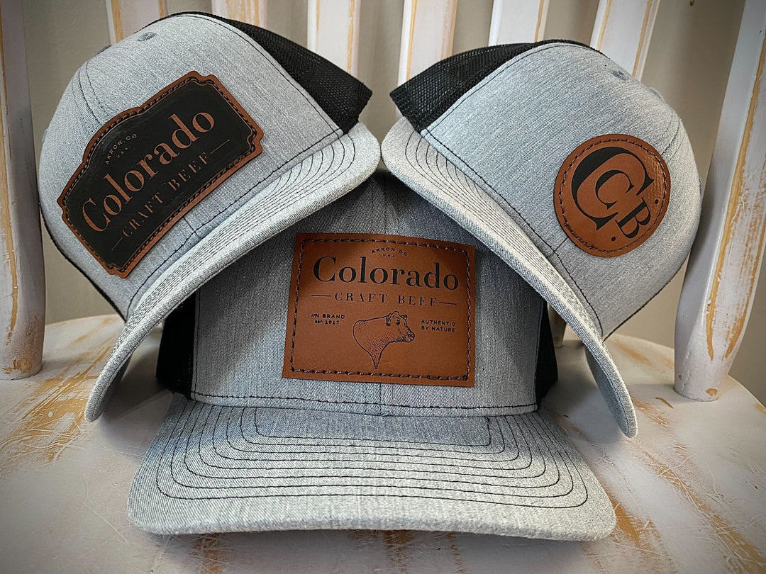 CCB Leather Patch Hats