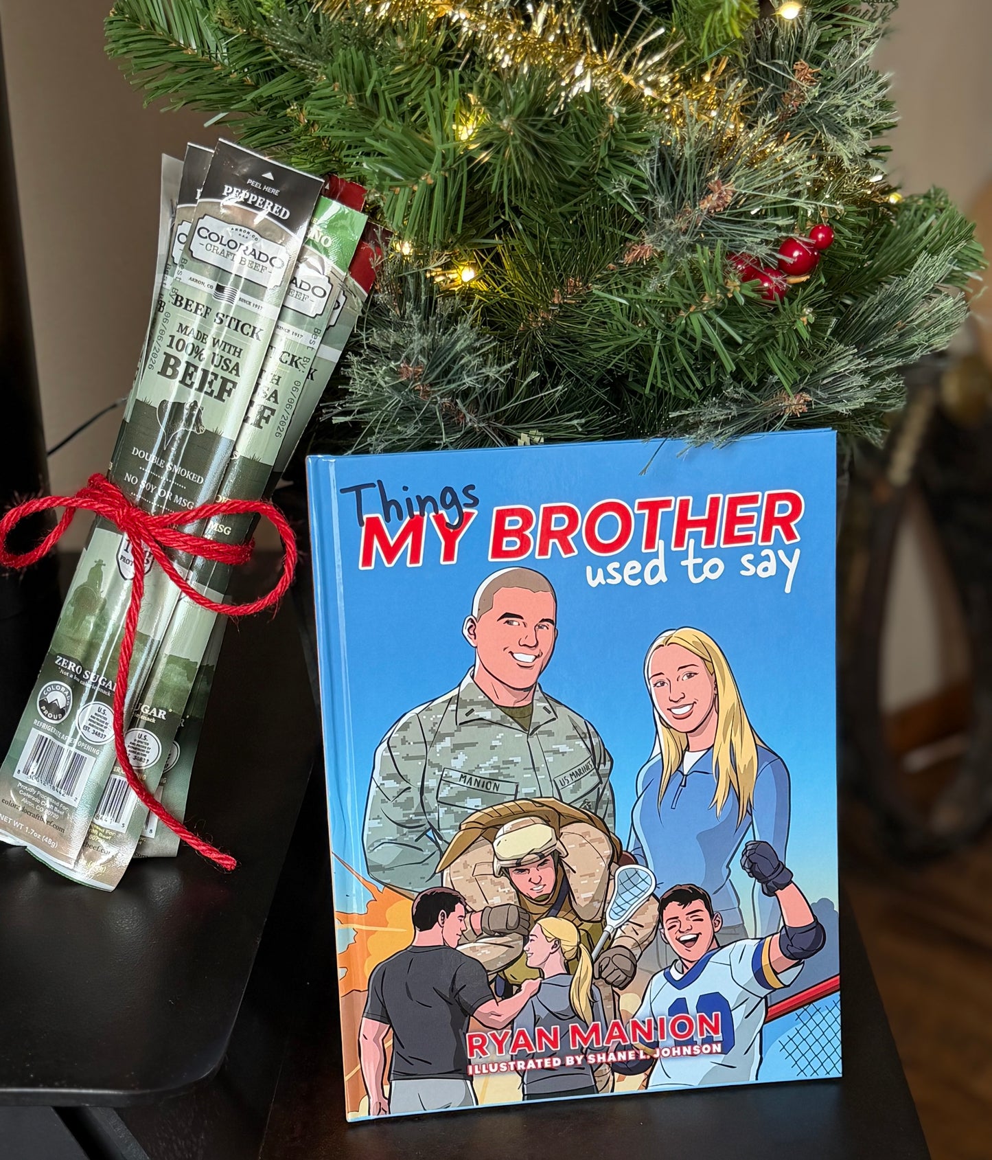 Beef Stick 9-Pack + Children's Book Gift Pack