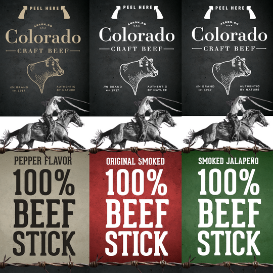 All-Beef Snack Sticks 9ct. Single Flavor Pack
